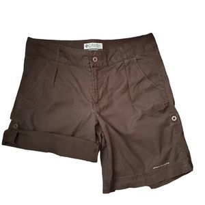 Columbia GST Sportswear Brown Convertible Hiking Shorts Size 8
